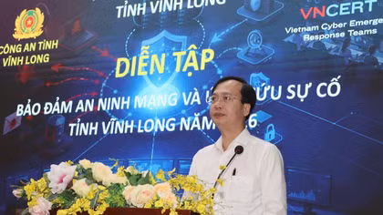 Vĩnh Long diễn tập bảo đảm an ninh mạng và ứng cứu sự cố