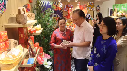 Tái hiện Trung thu tại chương trình "Sức sống hàng Việt"