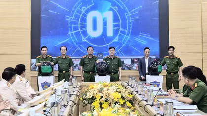 Ra mắt Cổng thông tin điện tử Bộ Tư lệnh Cảnh sát cơ động 