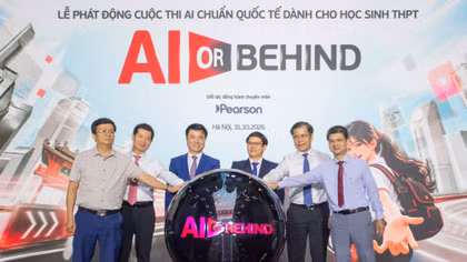 Lần đầu tiên học sinh THPT cả nước thi AI chuẩn quốc tế hoàn toàn miễn phí