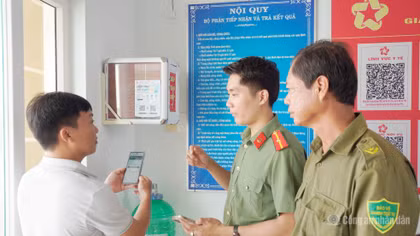 Gần dân hơn qua mô hình Hộp thư an ninh số ở Cà Mau