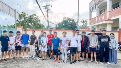 Bắt quả tang nhóm cá độ bóng đá World Cup tại Cần Thơ