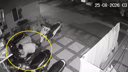 Giả khách vào thuê phòng trọ rồi trộm xe giữa đêm khuya 