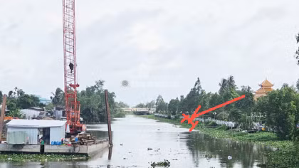 Tìm thấy thi thể nam thanh niên mất tích sau khi thách... bơi qua sông