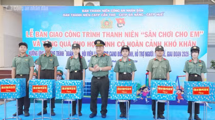 Tuổi trẻ Công an 3 thành phố chung sức vì cộng đồng