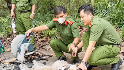 Hiệu quả thu hồi vũ khí, vật liệu nổ ở Cần Thơ