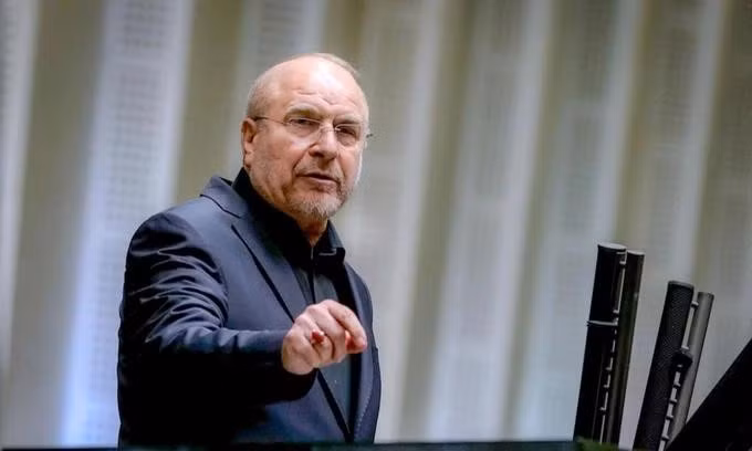 Chủ tịch Quốc hội Iran Mohammad Bagher Ghalibaf kiêm Trưởng đoàn đàm phán của Tehran với Washington. Ảnh: Chính phủ Iran