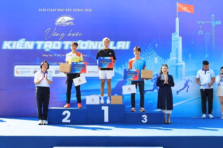 Giải chạy Báo Xây dựng 2026: Những bước chân truyền cảm hứng ảnh 2