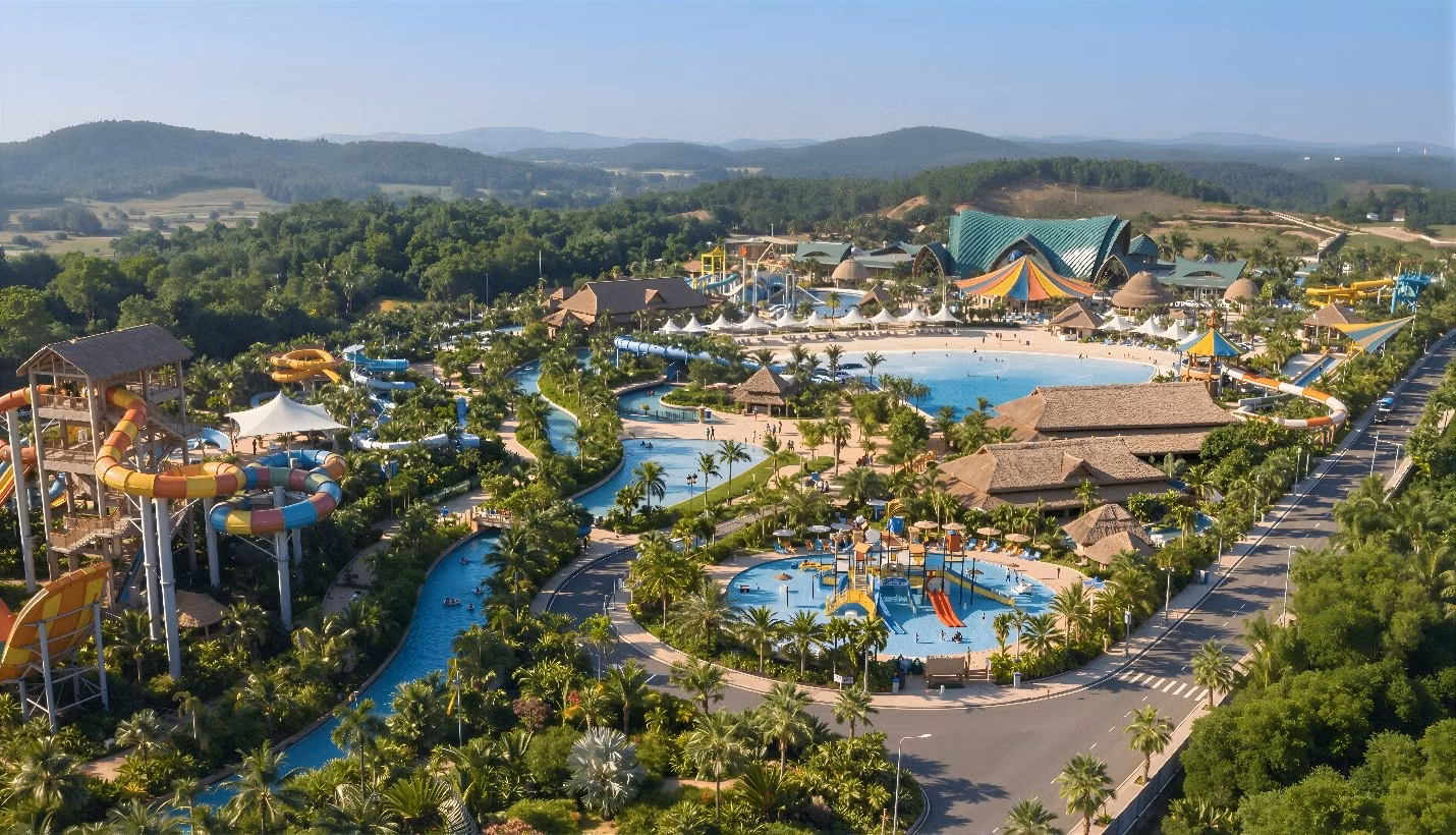 Phối cảnh công viên nước Cara Water Park.