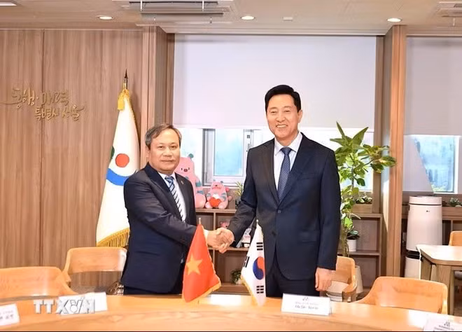 Hà Nội và Seoul thúc đẩy tăng cường hợp tác song phương chiến lược ảnh 1