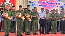 Tuổi trẻ Công an Tây Ninh ra quân thực hiện Đề án 06 của Bộ Công an