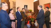 Bộ trưởng Tô Lâm tri ân, thăm hỏi gia đình các đồng chí cố lãnh đạo Bộ Công an