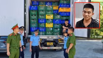 10 tấn gà đông lạnh không nguồn gốc, theo xe tải từ Nam ra Bắc tiêu thụ