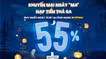 Khuyến mại ngày cuối tháng, nạp tiền thả ga