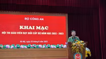 Khai mạc Hội thi giáo viên dạy giỏi cấp Bộ năm học 2022-2023