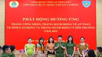Phát động hưởng ứng Tháng Công nhân tại Bộ Tư lệnh Cảnh sát cơ động