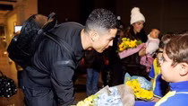 Ronaldo rạng rỡ trong ngày tới Saudi Arabia