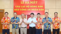 Sôi nổi lễ tái lập Câu lạc bộ Bóng bàn Báo CAND