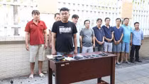 Tụ tập tại quán cà phê để đá gà trên mạng