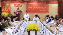 Chủ tịch nước: Tỉnh Bình Phước cần nâng cao đời sống nhân dân