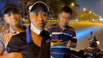 Khóa tay kẻ xăm trổ đầy mình, tự xưng là... Cảnh sát hình sự