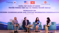 Tập huấn kỹ năng truyền thông hiện đại và thông tin đối ngoại