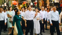 Hoàng thái tử và Công nương Nhật Bản thăm phố cổ Hội An