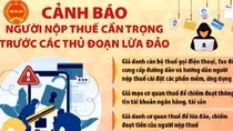 Cơ quan thuế cảnh báo 4 hành vi lừa đảo về thuế