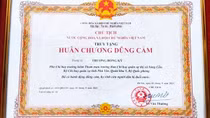 Chủ tịch nước ký quyết định truy tặng Huân chương dũng cảm cho Trung tá Trương Hồng Kỳ