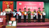 Trao giải cuộc thi Tìm hiểu Luật Phòng, chống ma tuý