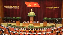 Ngày đầu làm việc của Hội nghị giữa nhiệm kỳ BCH TW Đảng khóa XIII