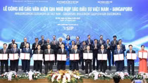 Việt Nam - Singapore khởi công, chấp thuận đầu tư 5 dự án VSIP mới