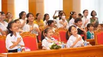Tập huấn chuyên đề cho các bạn nhỏ chương trình “Mẹ đỡ đầu” trong CAND.