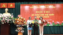 Sôi nổi Hội thi Bí thư chi bộ giỏi của Đảng bộ Cục Kế hoạch và Tài chính