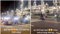 Triệu tập băng nhóm tụ tập nẹt pô xe máy