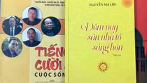Nhà thơ Nguyễn Ma Lôi, phía sau tiếng cười