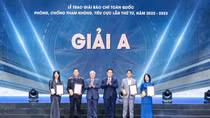 Tôn vinh 54 tác phẩm báo chí tại Giải báo chí toàn quốc phòng, chống tham nhũng, tiêu cực lần thứ tư