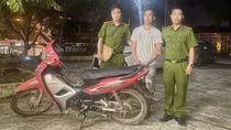 Tên cướp xe ôm sa lưới sau 2 giờ gây án