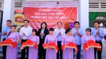 Agribank Hậu Giang khánh thành Trường Tiểu học ở huyện Phụng Hiệp