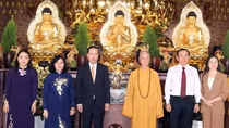 Giáo hội Phật giáo Việt Nam có nhiều đóng góp trong "Hộ quốc, an dân"