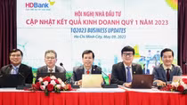 Hội nghị Nhà đầu tư quý 1/2023 của HDBank: Sẽ chốt ngày trả cổ tức bằng tiền ngay trong tháng 5 hoặc đầu tháng 6
