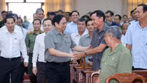 Thủ tướng Phạm Minh Chính và Đoàn đại biểu Quốc hội TP Cần Thơ tiếp xúc cử tri