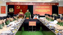 Thứ trưởng Nguyễn Duy Ngọc kiểm tra công tác tại Công an tỉnh Tuyên Quang
