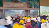 Giảm giá vé, Cáp treo Núi Cấm “hút” du khách