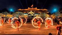 Đại Nội Huế mở cửa miễn phí ban đêm phục vụ du khách tham quan triển lãm