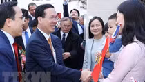 Chủ tịch nước thăm Đại sứ quán và cộng đồng người Việt tại Anh