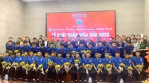Câu lạc bộ bóng đá trẻ PVF - CAND xuất quân tham dự mùa giải hạng Nhất Quốc gia năm 2023