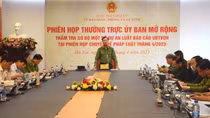 Thẩm tra dự án Luật Lực lượng tham gia bảo vệ ANTT ở cơ sở
