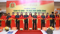 Triển lãm, trao giải sáng tác văn học nghệ thuật và cuộc thi viết về lực lượng Cảnh vệ CAND
