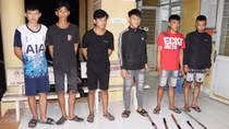 Ngăn chặn nhóm “trẻ trâu” mang hung khí chuẩn bị chém nhau